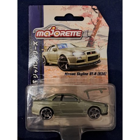 Majorette 1:64 Japan Series Nissan Skyline GT-R (R34)