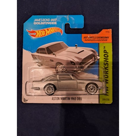 Hotwheels 1:64 Aston Martin 1963 DB5 (James Bond)