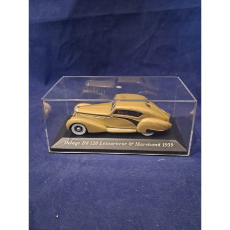 IXO Models 1:43 Delage D8 120 Letourneur & Marchand 1939