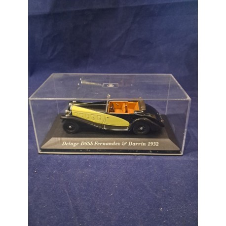 IXO Models 1:43 Delage D8SS Fernandez & Darrin 1932