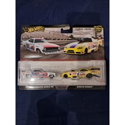 Hotwheels Predmium 1:64 Set de Twin Pack '72 Plymouth Cuda FC