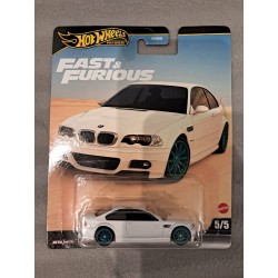 Hot Wheels Premium 1:64 BMW M3 (Fast & Furious)