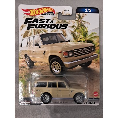 Hot Wheels Premium 1:64 Toyota Land Cruiser FJ60 (Fast & Furious)