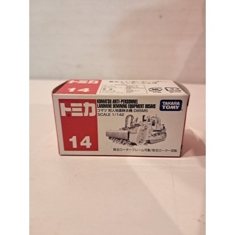 Tomica 1:142 Komatsu Anti-Personnel Landmine Demining Equipment D85MS