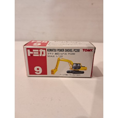 Tomica 1:122 Komatsu Power Shovel PC200