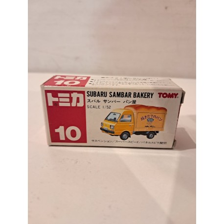 Tomica 1:52 Subaru Samber Bakery