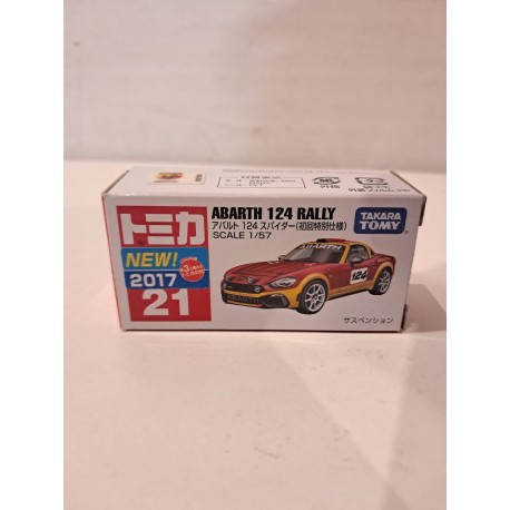 Tomica 1:57 Abarth 124 Rally