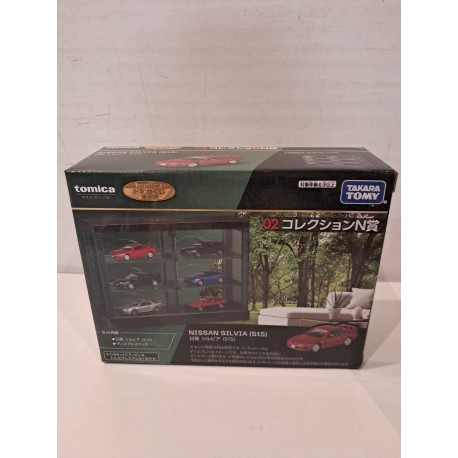 Tomica Estojo de Exibição + Nissan Silvia (S15)
