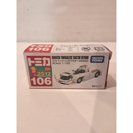 Tomica 1:120 Komatsu Towbarless Tractor WZ4000