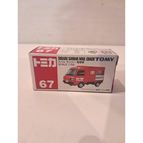 Tomica 1:52 Subaru Sanbar Mail Coach