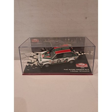 IXO Models 1:43 Fiat Ritmo Abarth Gr.2 (Rallye de Monte-carlo 1979)