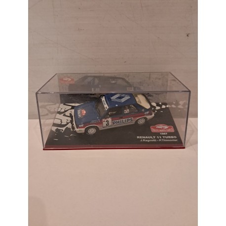 IXO Models 1:43 Renault 11 Turbo (Rally Monte-Carlo 1987)