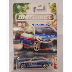 Matchbox 1:64 BMW i4 Police Sedan / Berline (European Series 2026)