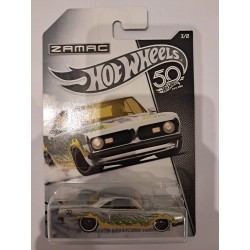 HotWheels 1:64'68 Plymouth Barracuda Formula S (50th Anniversary Zamac)