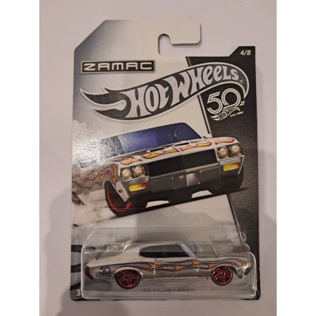 HotWheels 1:64 '70 Buick GSX (50th Anniversary Zamac)