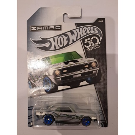 HotWheels 1:64 '68 Copo Camaro (50th Anniversary Zamac)