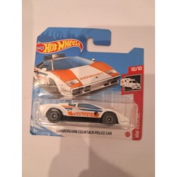 Hotwheels 1:64 TH Lamborghini Countach Police Car