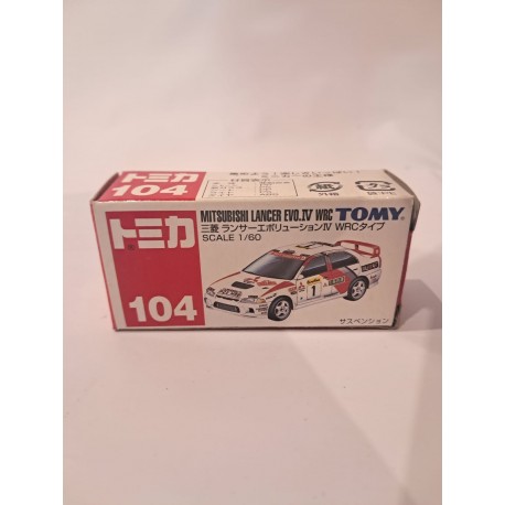 Tomica 1:60 Mitsubishi Lancer Evo.IV WRC