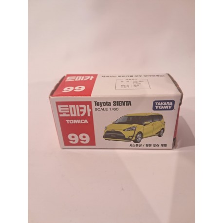 Tomica 1:60 Toyota Sienta