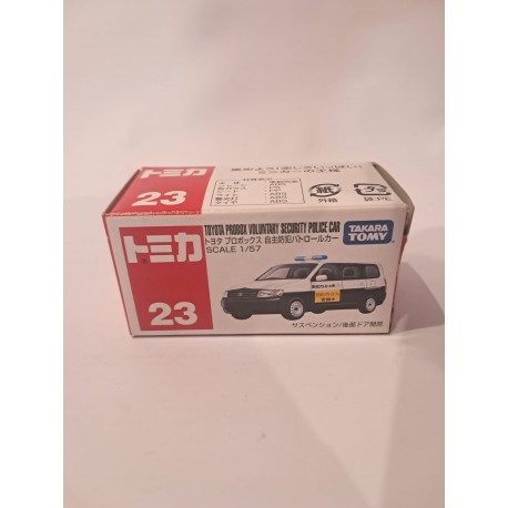 Tomica 1:57 Toyota Probox Voluntary Security Police Car
