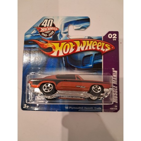 Hot Wheels 1:64 '68 Plymouth Hemi Cuda