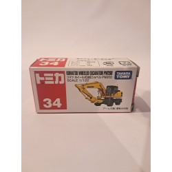 Tomica 1:122 Komatsu Wheeled Excavator PW200