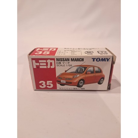 Tomica 1:58 Nissan March