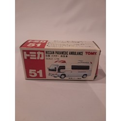 Tomica 1:78 Nissan Paramedic Ambulance
