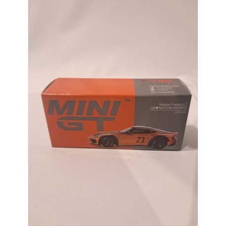 Mini GT 1:64 Nissan Fairlady Z LB Nation Works LB gold