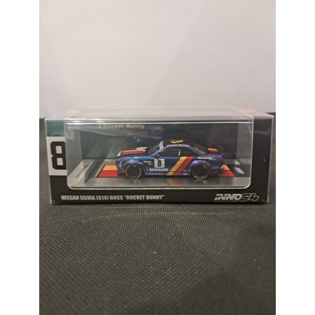 Inno Models 1:64 Nissan Silvia (S14) Boss "Rocket Bunny"