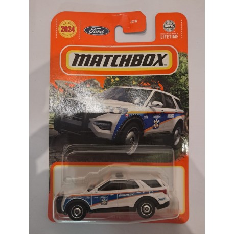 Matchbox 1:64 2023 Ford Police Interceptor Utility
