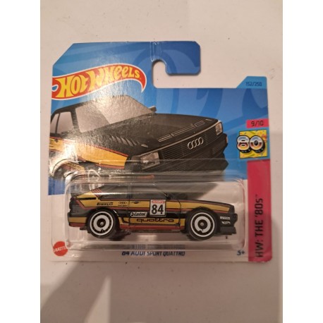 Hotwheels 1:64 '84 Audi Sport Quattro
