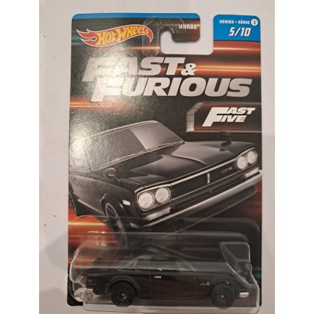 Hot Wheels 1:64 1971 Nissan Skyline H/T Z000 GT-R (Fast & Furious 5)
