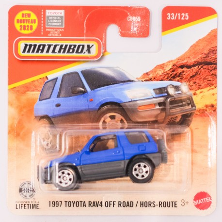 Matchbox 1:64 1997 Toyota Rav4 Off Road / Hors-Route