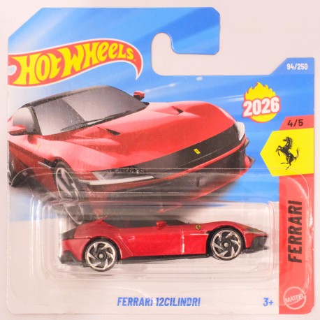 Hotwheels 1:64 Ferrari 12Cilindri