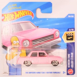 Hot Wheels 1:64 The Simpsons Family car