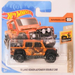 Hot Wheels 1:64 '15 Land Rover Defender Double Cab