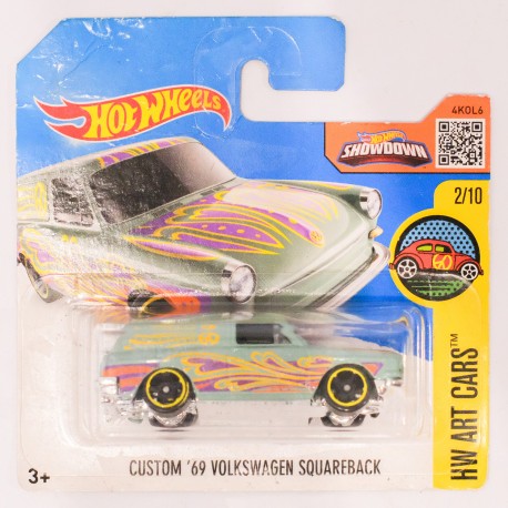 Hot Wheels 1:64 Custom '69 Volkswagen Squareback