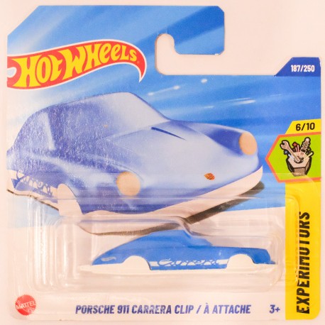 Hotwheels 1:64 Posche 911 carrera clip