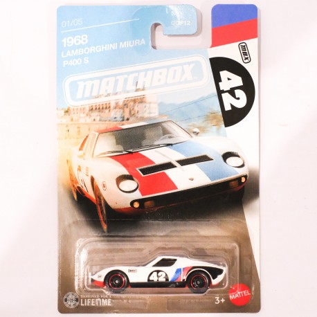 Matchbox 1:64 1968 Lamborghini Miura (Super Car Series 2026)