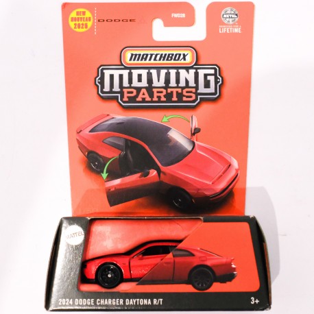 Matchbox Moving Parts 1:64 2024 Dodge Charger Daytona R/T