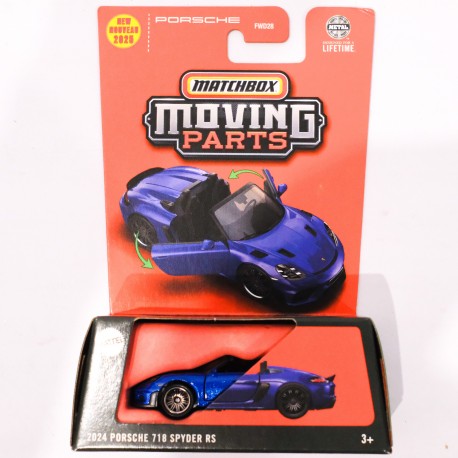 Matchbox Moving Parts 1:64 2024 718 Spyder RS