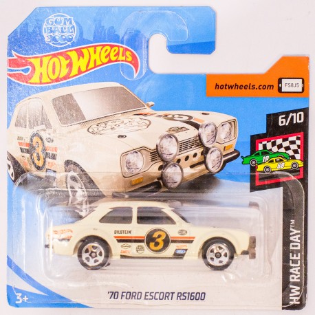 Hotwheels 1:64 '70 Ford Escort RS1600