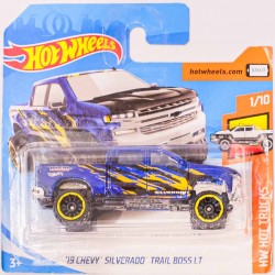 Hot Wheels 1:64 '19 Chevy Silverado Trail Boss LT