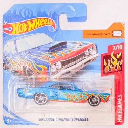 Hot Wheels 1:64 '69 Dodge Coronet Superbee