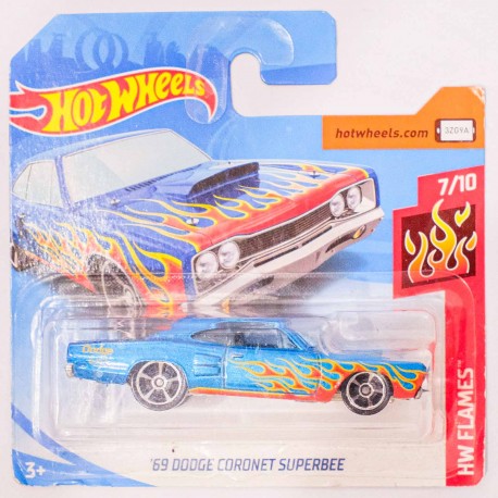 Hot Wheels 1:64 '69 Dodge Coronet Superbee