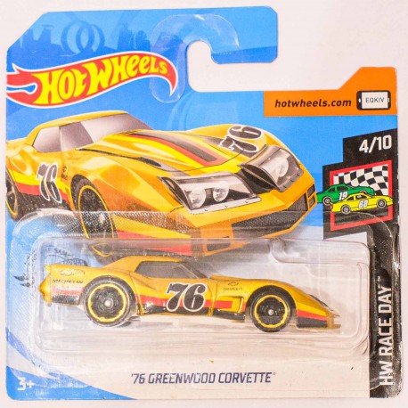 Hot Wheels 1:64 '76 Greenwood Corvette