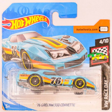 Hot Wheels 1:64 '76 Greenwood Corvette