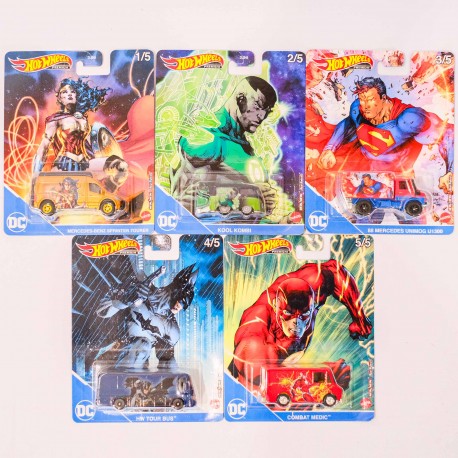 Hot Wheels Premium 1:64 2022 DC Universe Set