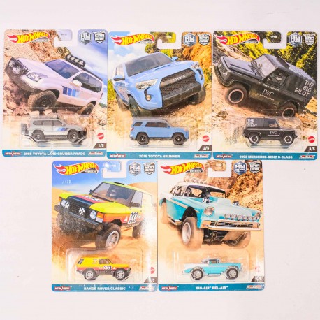 Hot Wheels Premium 1:64 2022 DC Comics Set